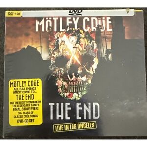 The End: Live in Los Angeles by Motley Crue (CD/DVD, 2016 Universal Music)